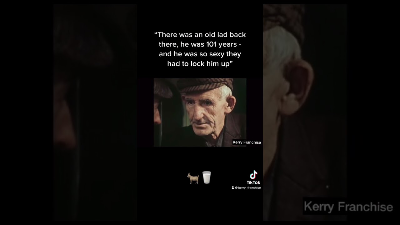 John B Keane and Sonny Canavan (bodhran maker) from Listowel. Two characters. Beware of goats milk!