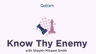 Famous Know thy Enemy with Shaykh Mikaeel Smith - Class 4 Wealth