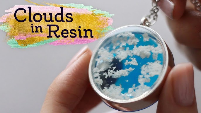 Let's Resin- UV Resin Cloud Pendant Casting Teaser Video