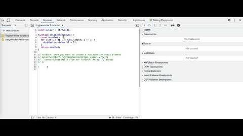 Higher order functions Intro Lecture