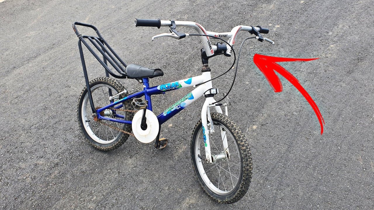 Garupa Bicicleta Grau