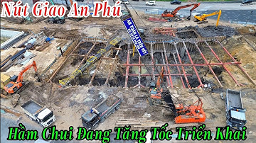 Nút Giao An Phú Hầm Chui Đang Tăng Tốc | Hầm Chui HC2 Tình Trạng Ngập Nước Vẫn Còn 17/11/2025