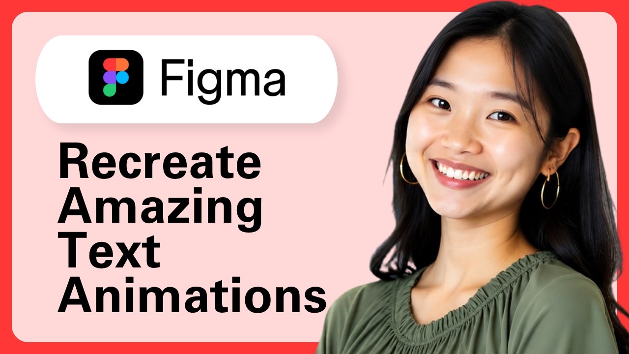 How To Recreate Amazing Text Animations In Figma? - YouTube