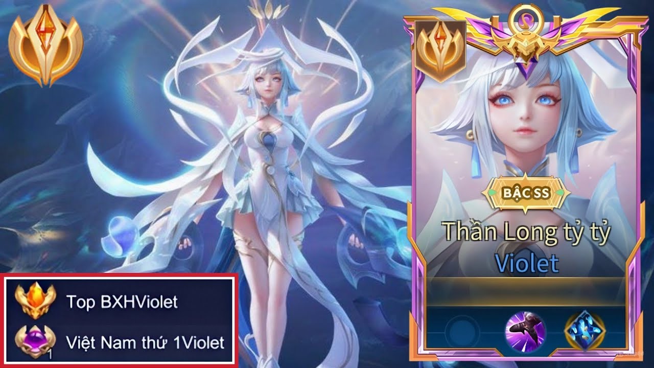 Mua Skin Mới TOP 1 Violet Như Được Buff Thêm Sức Mạnh Bắn Chuỗi Win Liên Tục Rank Đỉnh Cao Cực Cháyy