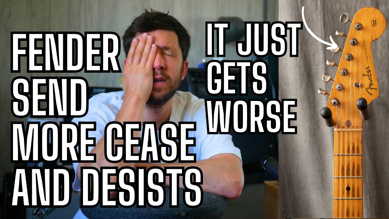 The Fender Saga Gets EVEN WORSE - MORE Cease and Desists