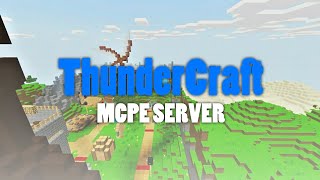ThunderCraft || MinecraftPE Server || Trailer