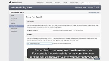 How to generate and add your own Passbook Pass Certificate to PassKit