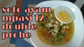 RESEP MPASI ANAK 1 TAHUN KE ATAS - MPASI PENAMBAH BERAT BADAN TINGGI KALORI. 