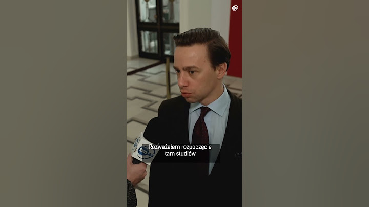 Krzysztof Bosak o rozpoczęciu studiów na Collegium Humanum #shorts