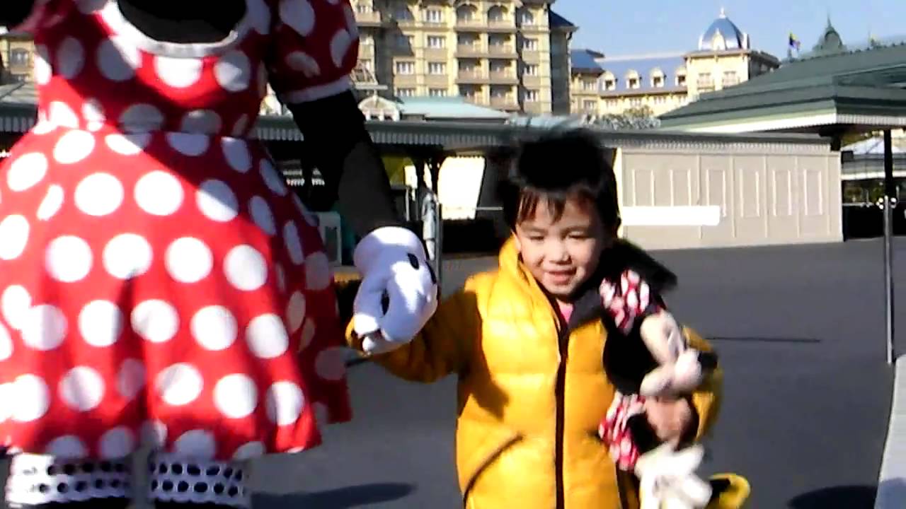 ミニーと一緒に！2011.02.01