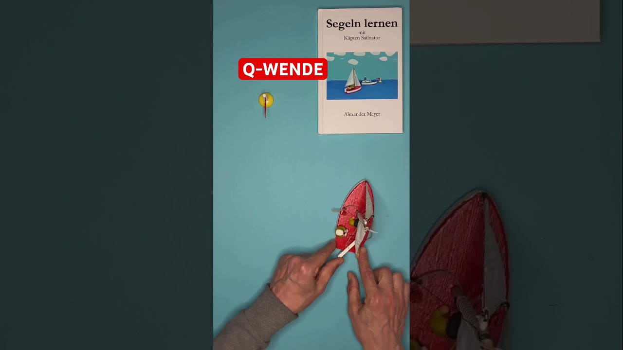⁣⛵️ Die Q-Wende | Segelkurs | Segeln lernen