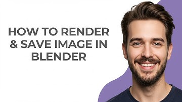 How To Render & Save Image In Blender - GUIDE!