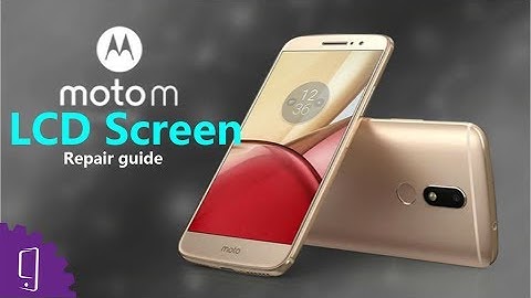 Moto M LCD Screen Repair Guide