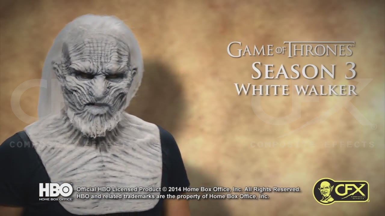 CFX White Walker Season 3 Silicone Mask Movement Video