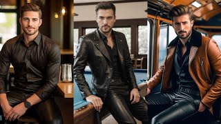 men's latex leather styling tips and outfits ideas #new #trending #amazing #trend #viral #latest