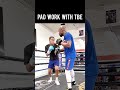 Pad Work With Floyd Mayweather 🥊