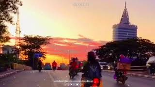 story wa terbaru,//sunset kota makassar