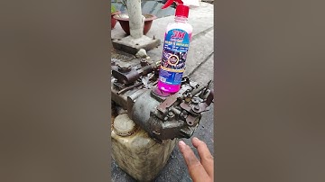 🔥 Test Thực Tế Dung Dịch Vệ Sinh Đánh Bay Mảng Dầu bẩn trên Bơm Cao áp diesel Trong 1 Phút!