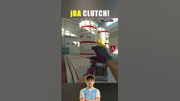 jBA got a mad TEAMMATE😂| But he gets the 1v3 CLUTCH!!🔥#cs2 #jba #gamingshorts