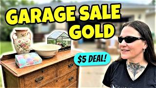 Ep727:  AMAZING Antique & Vintage Garage Sale Deals!!  🤯