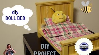 diy DOLL BED - make your own DOLL BED In this Episode i would like to show you how i made a wooden DOLL BED for my daughter. I made this DOLL BED out of spruce and