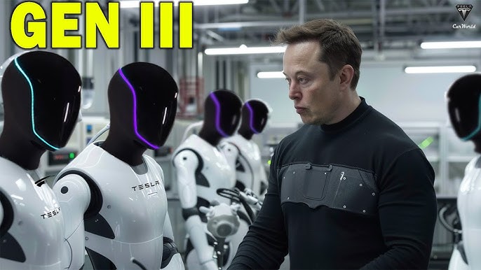 It Happened! Elon Musk Unveiled New Tesla Optimus Gen 3 Version On  Production Line ! Ready For Sale - YouTube