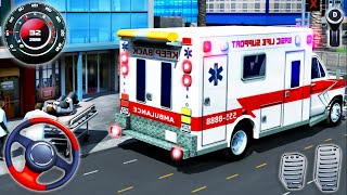 Ambulance City Rescue Simulator 3D Game 911 Us Emergency Ambulance - New Mission Unlock (Android) screenshot 3