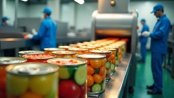 How Canning Factories Preserve Millions of Pounds of Vegetables?