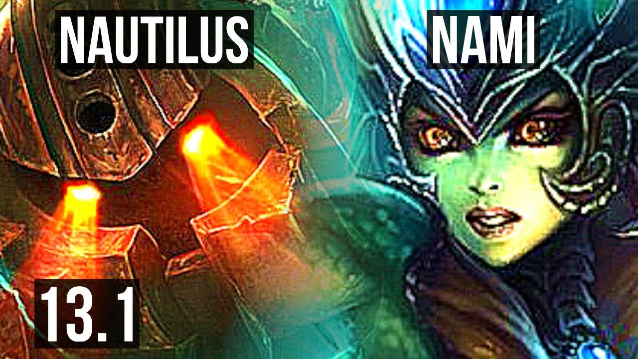 NAUTILUS & Samira vs NAMI & Lucian (SUP) Rank 2, Rank 1 Nautilus, 0/0