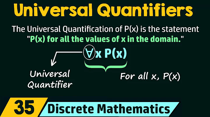 Universal Quantifiers