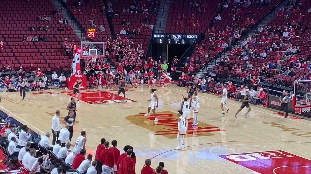 Derrick Walker Nebraska Husker Basketball vs Peru State 10/27/2021