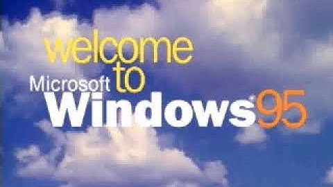 Windows 95 welcome video #3