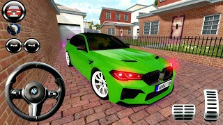 Modifiyeli BMW M5 Araba Sürüş Simülatör Oyunu  - M5 CS Drift & Park Simulator #14 | Android GamePlay screenshot 5