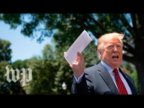 Trump holds up