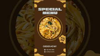 social media food  post design #oldies #foodlover #graphicdesign #canva #advertising #shorts