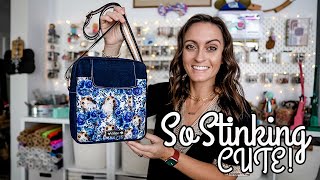 The Prettiest Everyday Bag! Let's Make The Ojyma From Country Cow Designs and Bed Hog Shop!