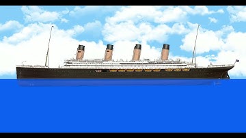 Titanic 2 Sinking - Floating Sandbox