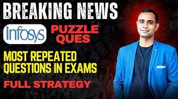 Infosys Puzzles most asked questions | Infosys puzzle questions Analysis | Exact Questions