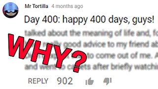 Someone's using YouTube Comments as a Diary? - Who is Mr Tortilla?