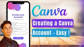 Creating Canva Account - Make Canva Account !