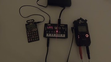 PO Robot meets NTS-1 Tape Delay