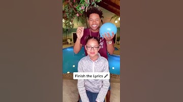 Thumbnail of MY LITTLE SISTER BEAT ME AT SINGING 😱😰 #shorts