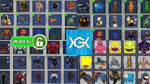 Nextbots in playground mod updated new italian brainrot unlocked every character 😱 chasing nextbots🔥