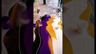 Luxury Rooftop Penthouse Transformation | 3D Epoxy Resin Floor #Shorts #foryou #home #renovation