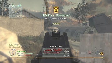 MW2 Scrapyard Nuke - Thanks for 100 Subs