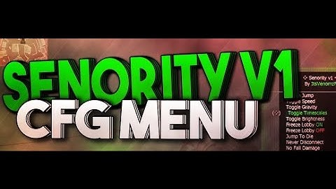[Mw2/1.14/CFG] Senority v1 | Sexy Menu l No jailbreak