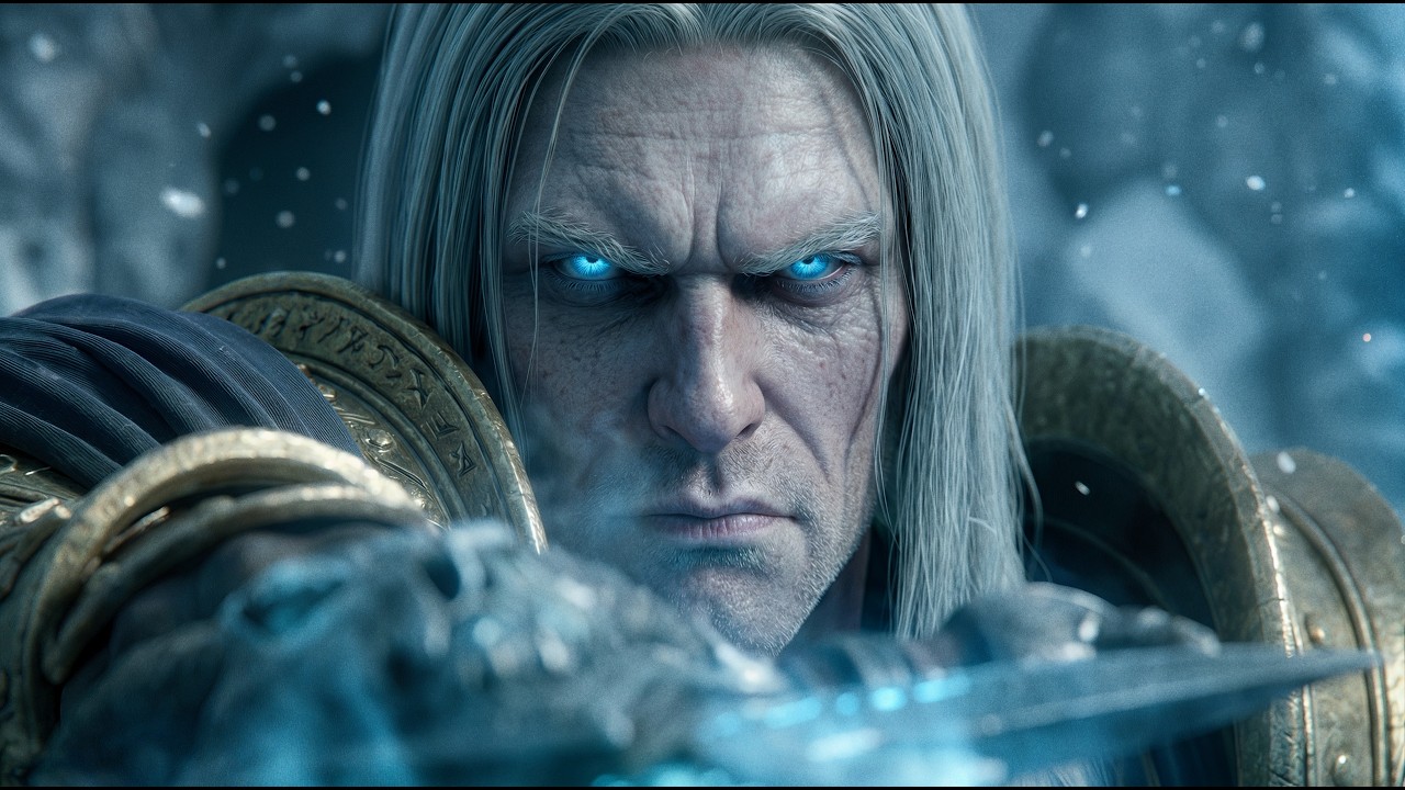 Артас, эпизод 3: Завоевание Ледяной Скорби | Серия видеороликов по Warcraft с использованием ИИ