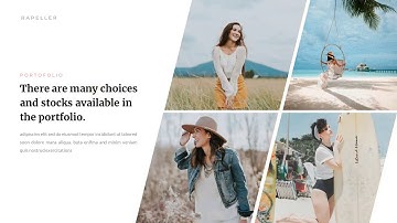 Rapeller - Fashion PowerPoint Template - Graphicriver