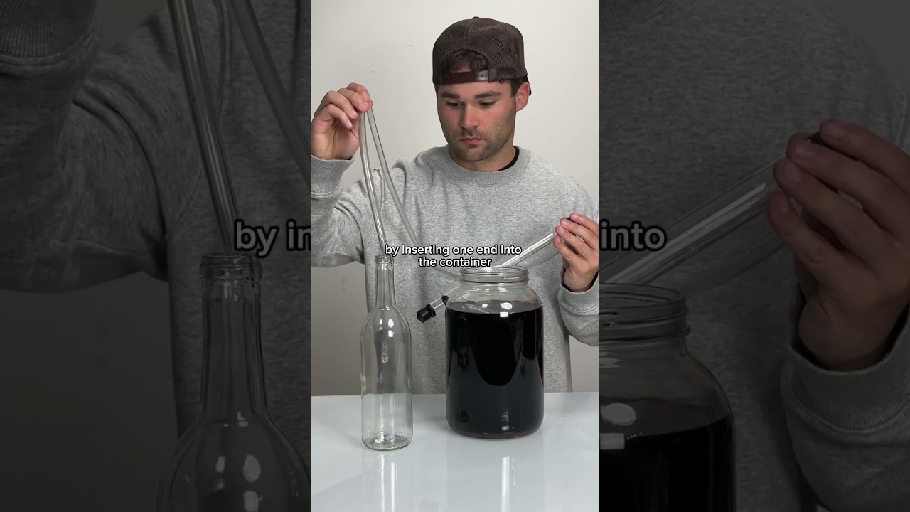 КАК ПОЛЬЗОВАТЬСЯ СИФОНОМ (ПРИГОТОВЛЕНИЕ МЕДОВУХИ)