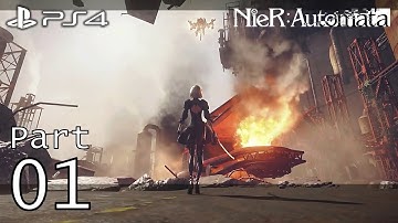 NieR: Automata [PS4] - Gameplay Walkthrough Part 1 [1080P 60FPS] - No Commentary